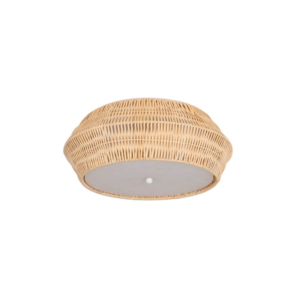 Halo Elegant Rustic Pendant Light Intricate Rattan Shade Ceiling Fast shipping On sale