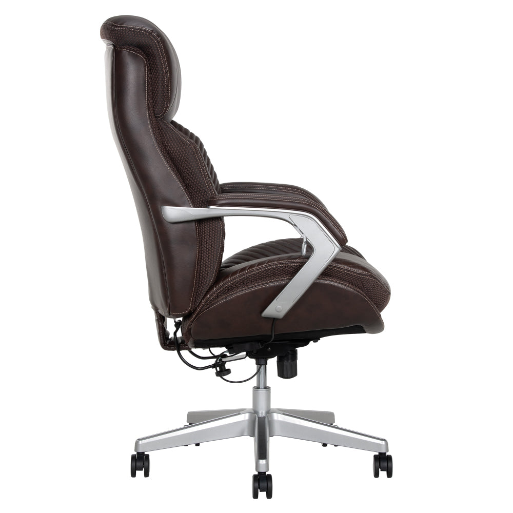 iComfort B&T Executive PU Leather Home Office Computer Working Chair Brown Fast shipping On sale