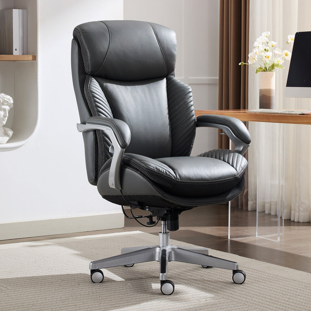 iComfort B&T Executive PU Leather Home Office Computer Working Chair Grey Fast shipping On sale