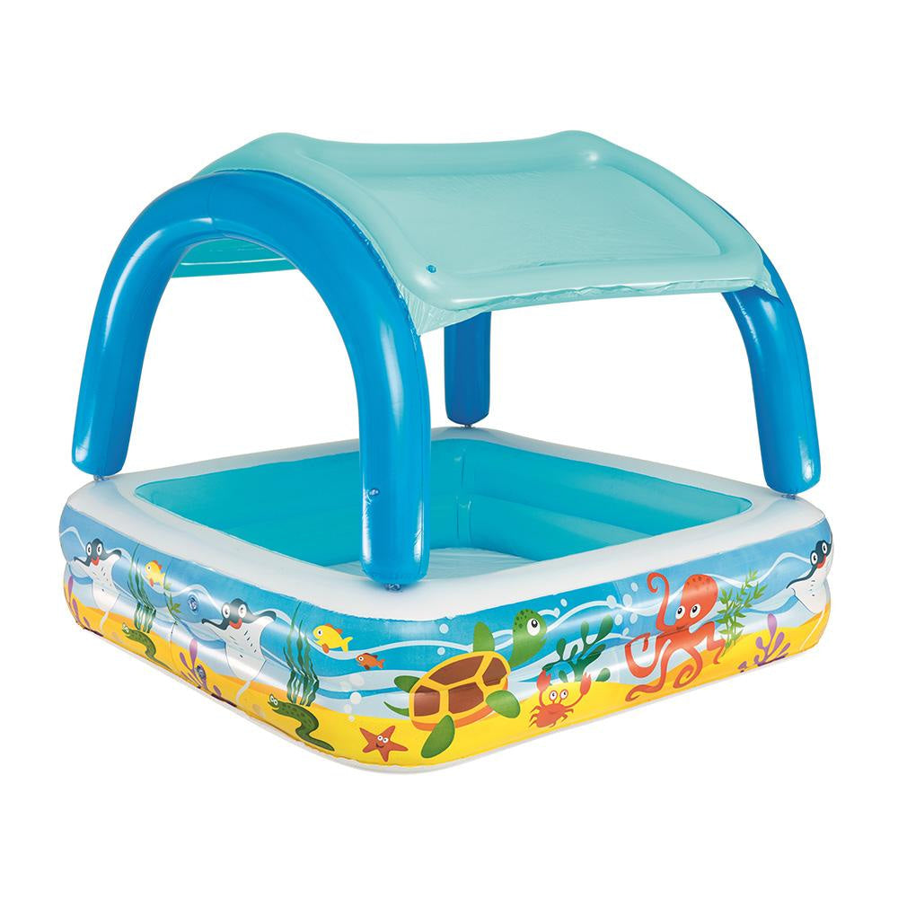 Inflatable Kids Pool Canopy Play Swimming Family Pools & Spa Fast shipping On sale