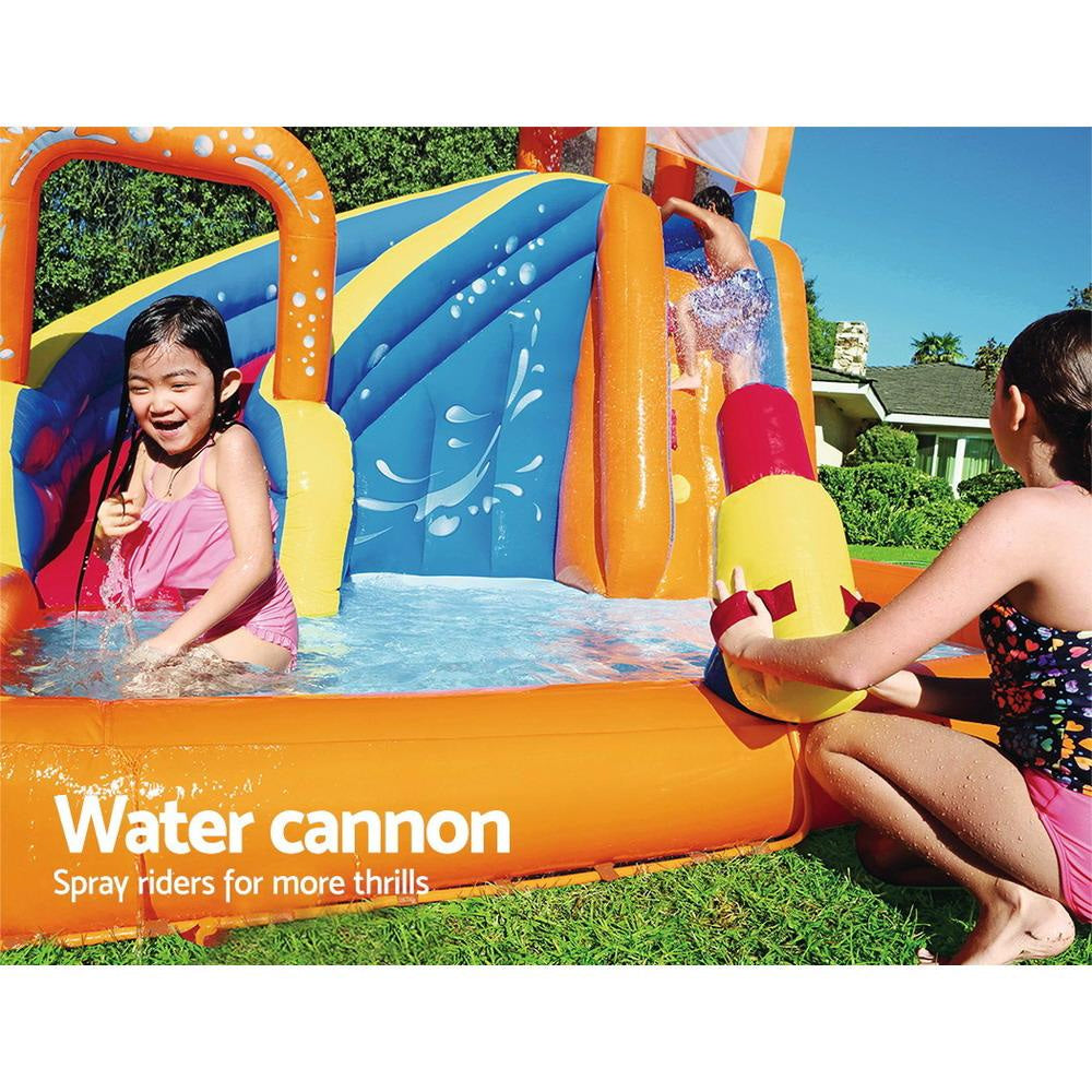 Inflatable Water Slide Pool Jumping Castle Playground Toy Splash & Spa Fast shipping On sale