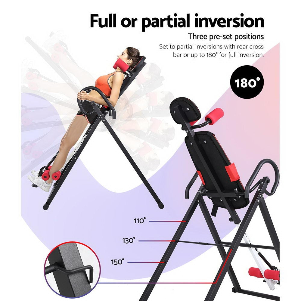 Inversion Table Gravity Stretcher Inverter Foldable Home Fitness Gym Sports & Fast shipping On sale