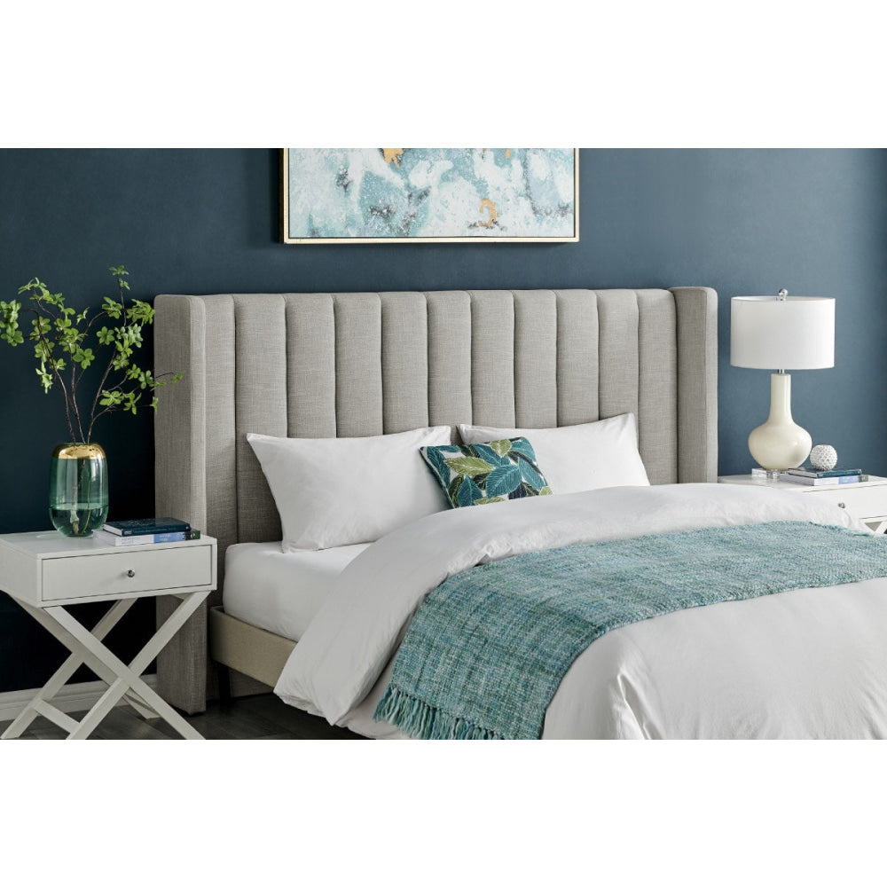 Isabella Bed Head Cloud Grey Fast shipping On sale