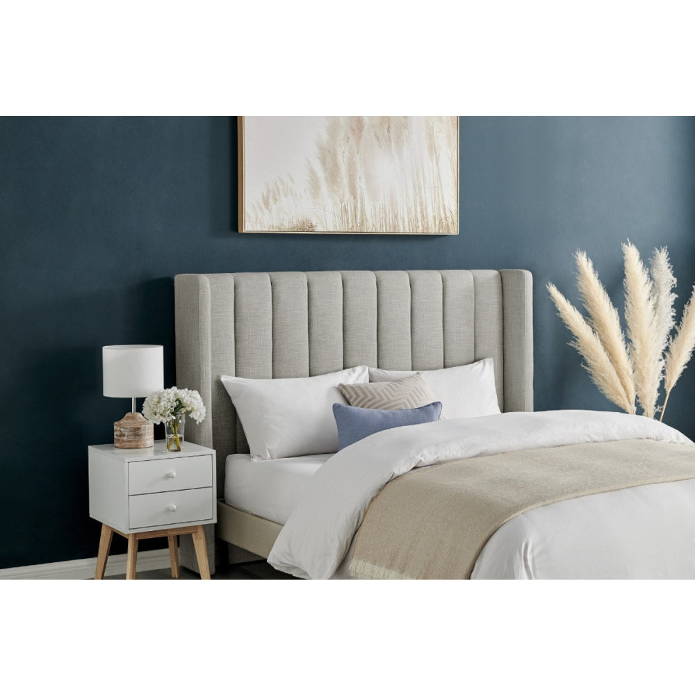 Isabella Bed Head Cloud Grey Fast shipping On sale