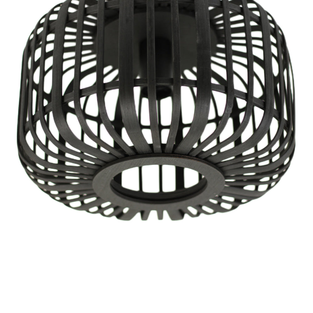 Iva wooden Bamboo Classic Ceiling Light Lamp Black Fast shipping On sale