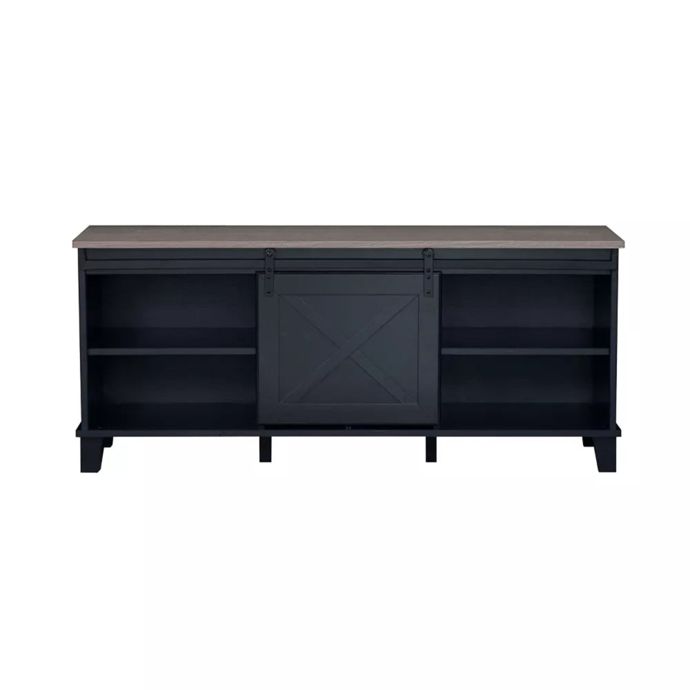 Ives Lowline Small Entertainment Unit TV Stand 120cm Antique Black Fast shipping On sale