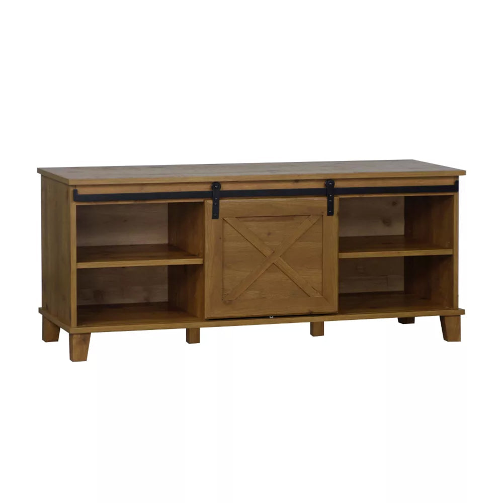 Ives Lowline Small Entertainment Unit TV Stand 120cm Antique Pine Fast shipping On sale