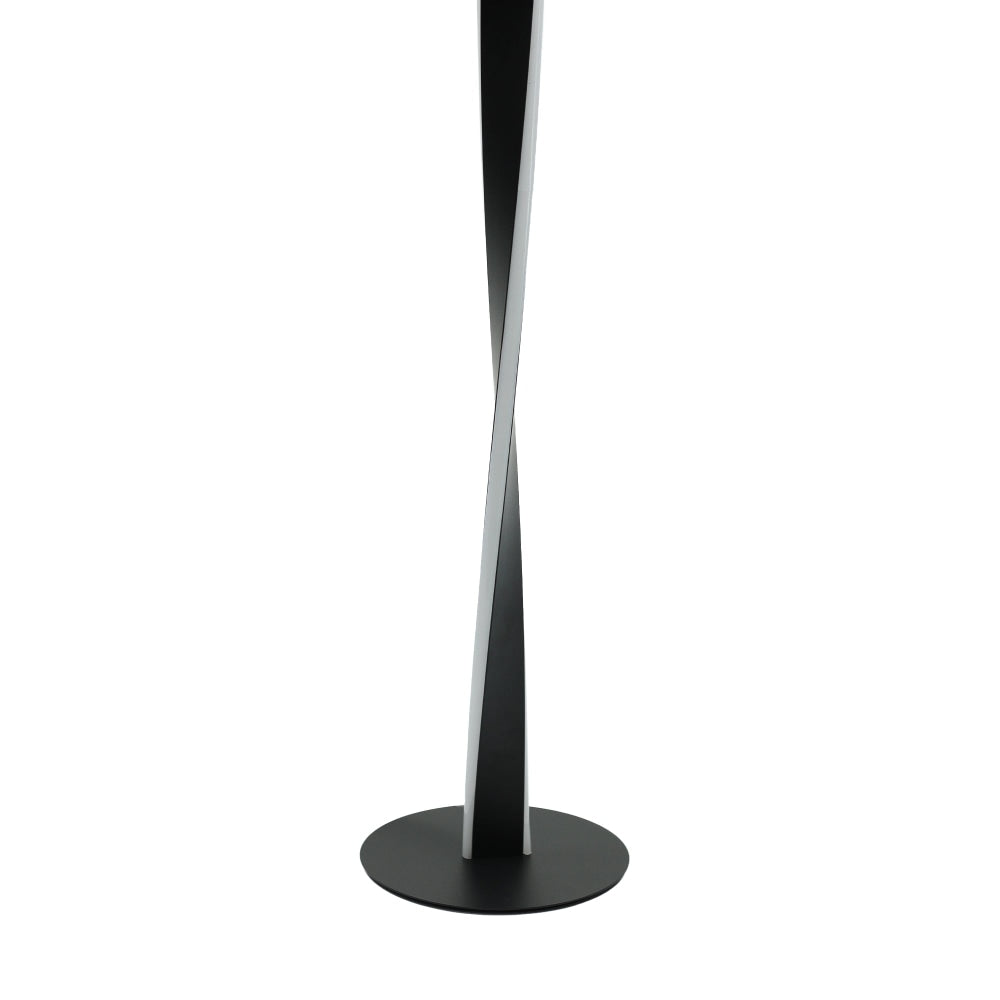 Jacqueline LED Modern Classic Twisted Floor Lamp Light - Black Fast shipping On sale