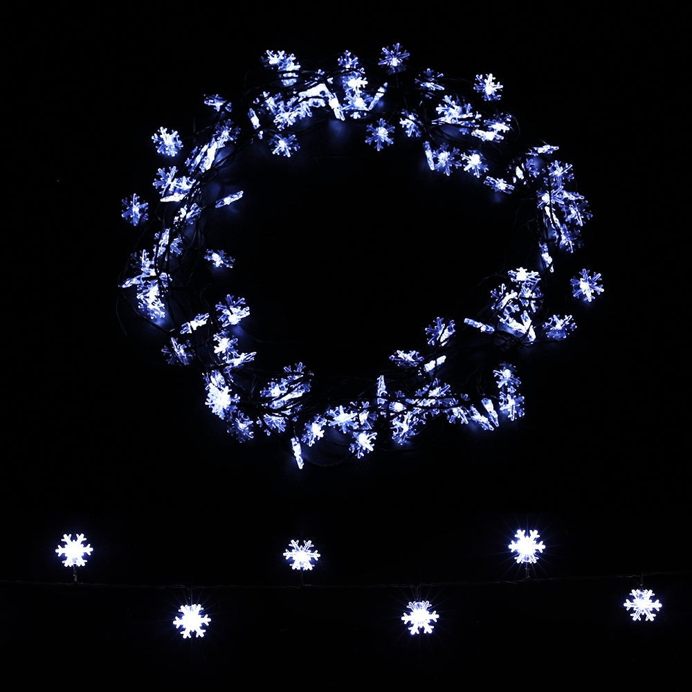 Jingle Jollys 10M Christmas String Lights 100 LED Fairy Decor Cold White Snow Fast shipping On sale