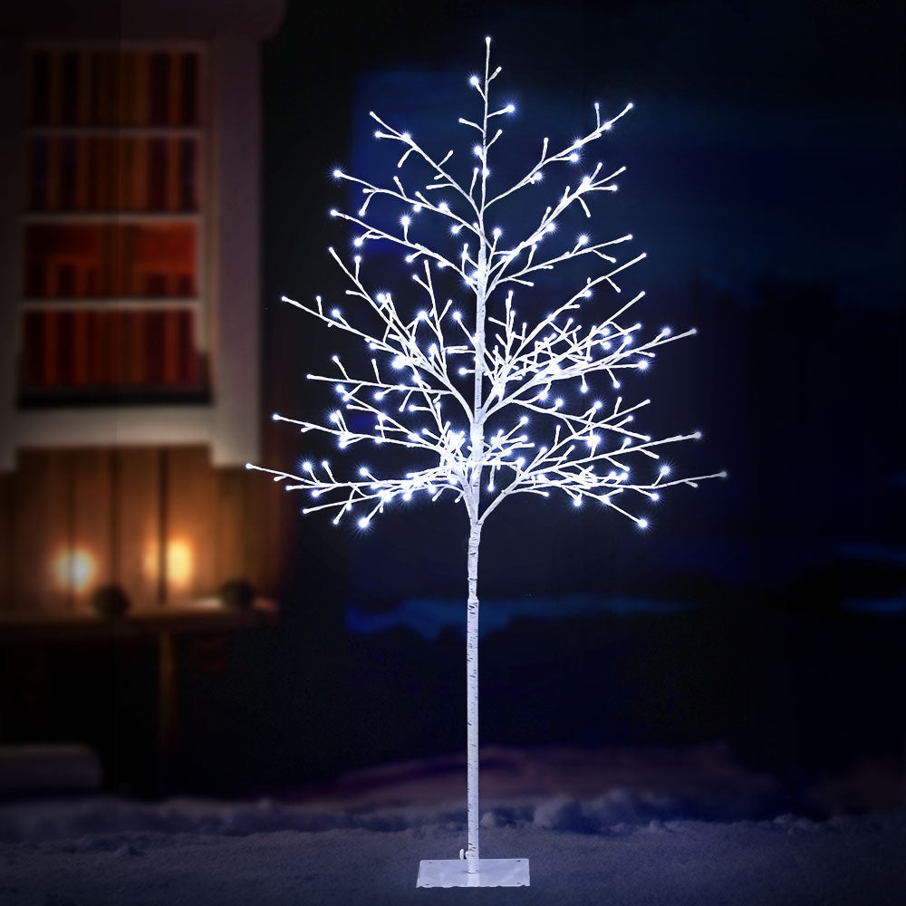Jingle Jollys Solar Christmas Tree 1.5M 304 LED Trees With Lights Fast shipping On sale