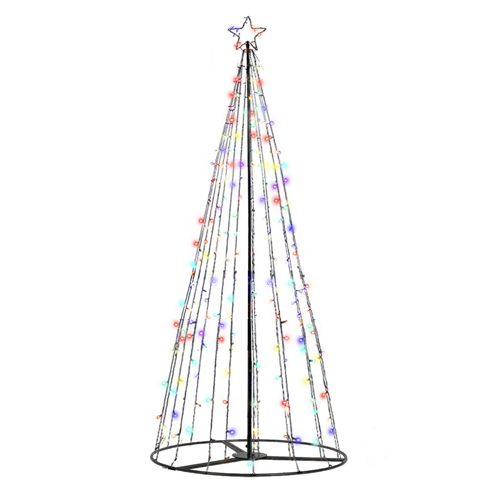 Jingle Jollys Solar Power Christmas Tree 3.6M 400 LED Xmas Trees 8 Light Modes Fast shipping On sale