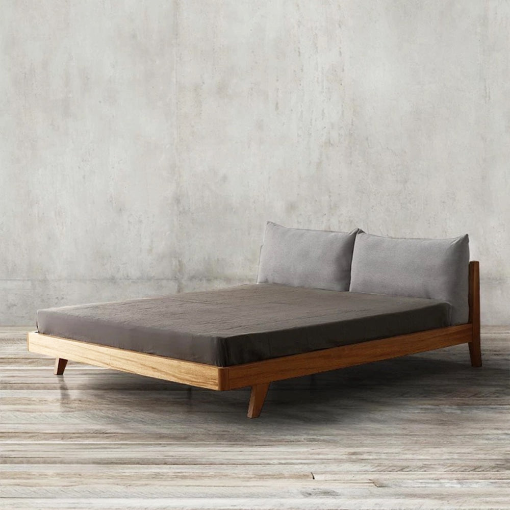 Jolene Danish Wooden Bed Frame W/ Headboard Pillows Queen Size Fast shipping On sale