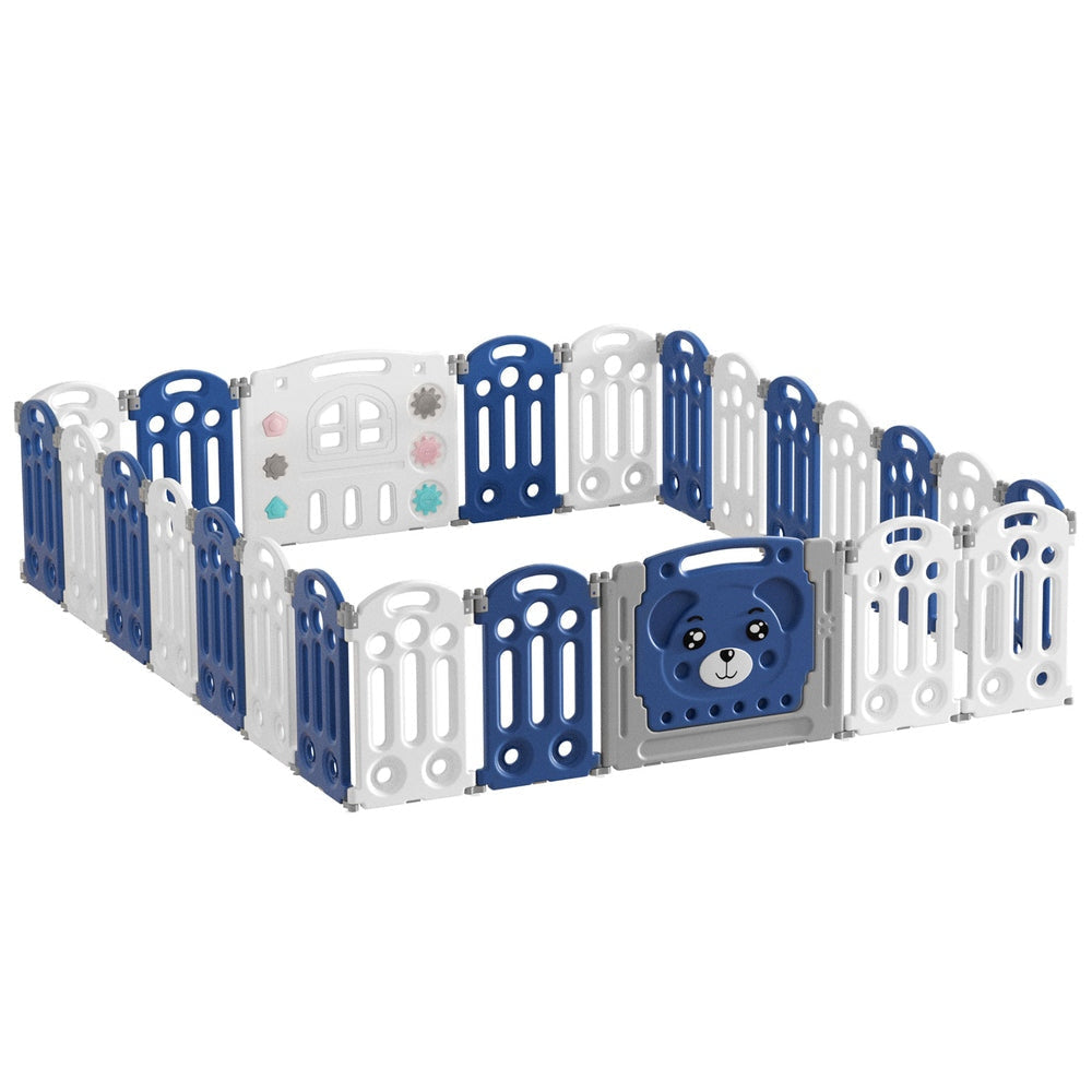 Kids Baby Playpen 24 Panels Safety Gate Toddler Fence Barrier Play Game Toys Fast shipping On sale