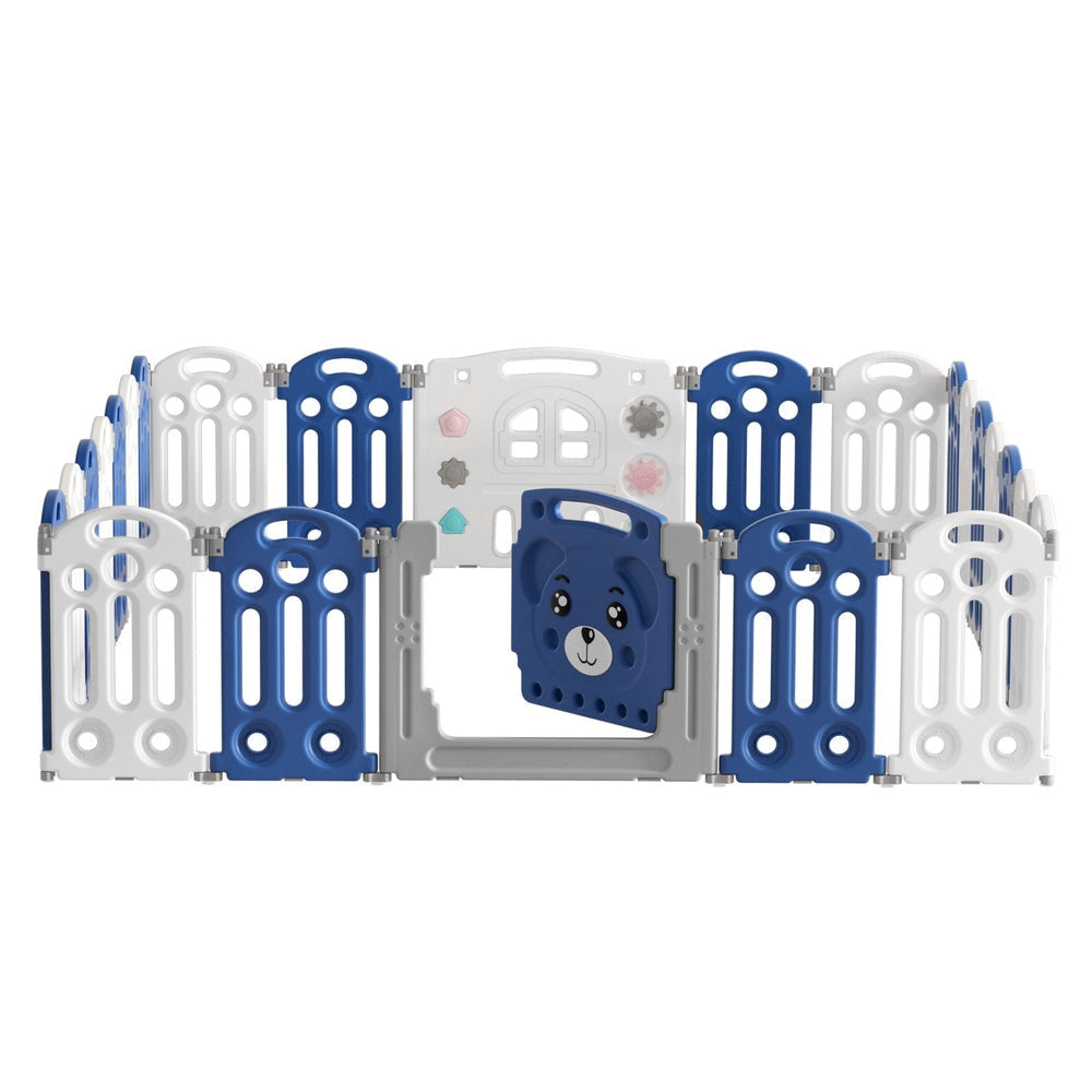 Kids Baby Playpen 24 Panels Safety Gate Toddler Fence Barrier Play Game Toys Fast shipping On sale