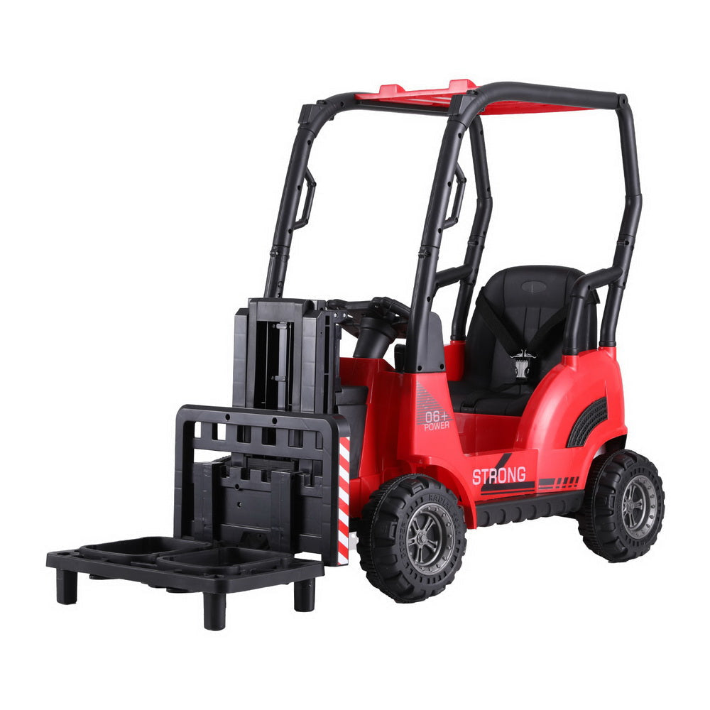 Kids Electric Ride On Car Forklift Loader Toys Cars Horn Remote 12V Red Fast shipping sale