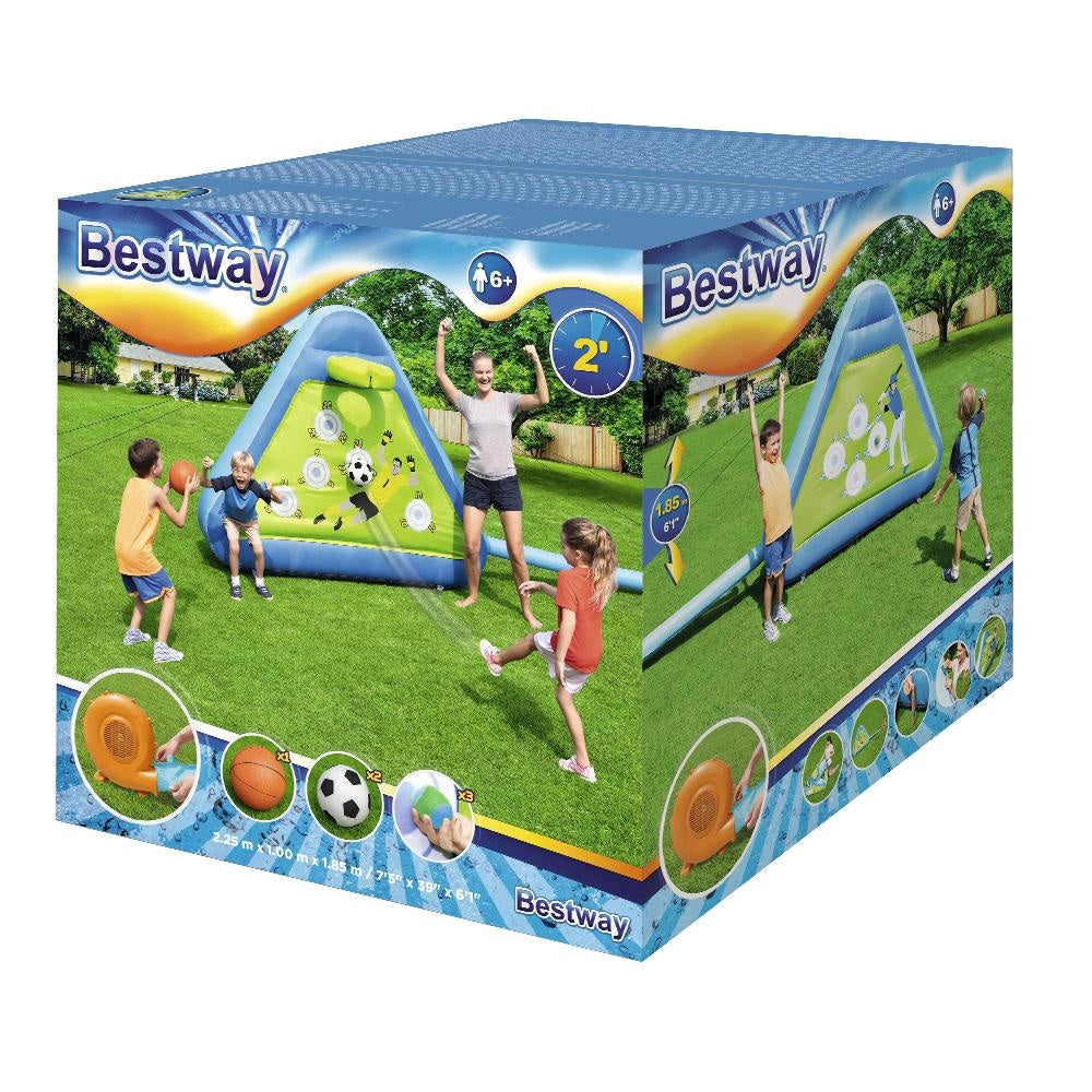 Kids Inflatable Soccer basketball Outdoor Inflated Play Board Sport Pool & Spa Fast shipping On sale