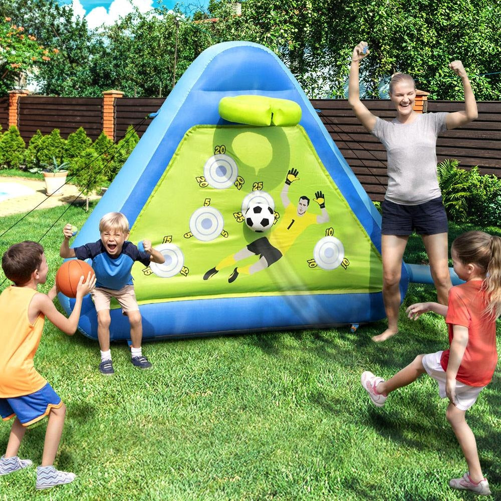 Kids Inflatable Soccer basketball Outdoor Inflated Play Board Sport Pool & Spa Fast shipping On sale