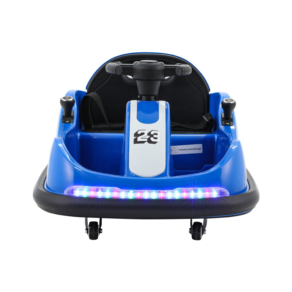 Kids Ride On Car Bumper Kart 6V Electric Toys Cars Remote Control Blue Fast shipping sale