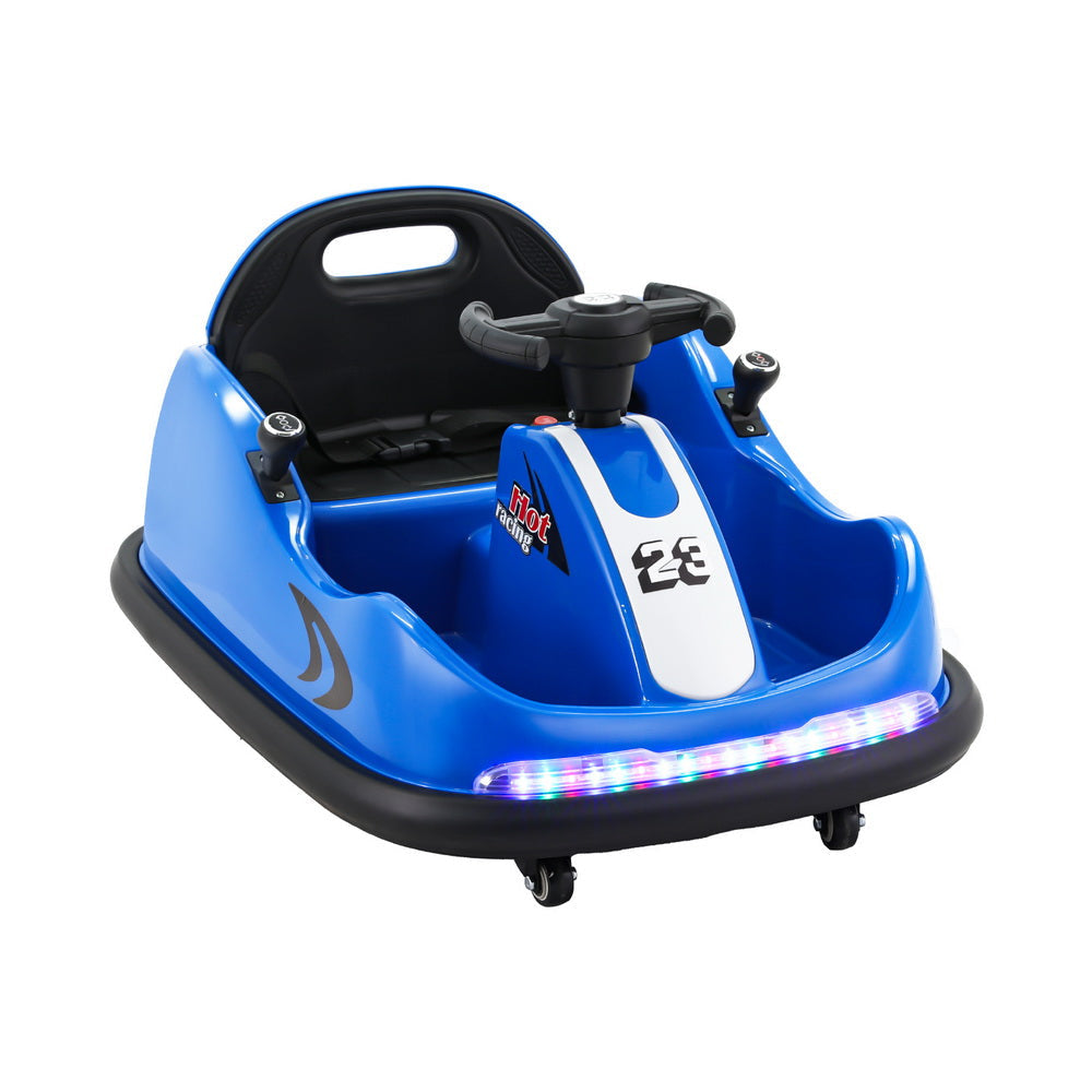 Kids Ride On Car Bumper Kart 6V Electric Toys Cars Remote Control Blue Fast shipping sale