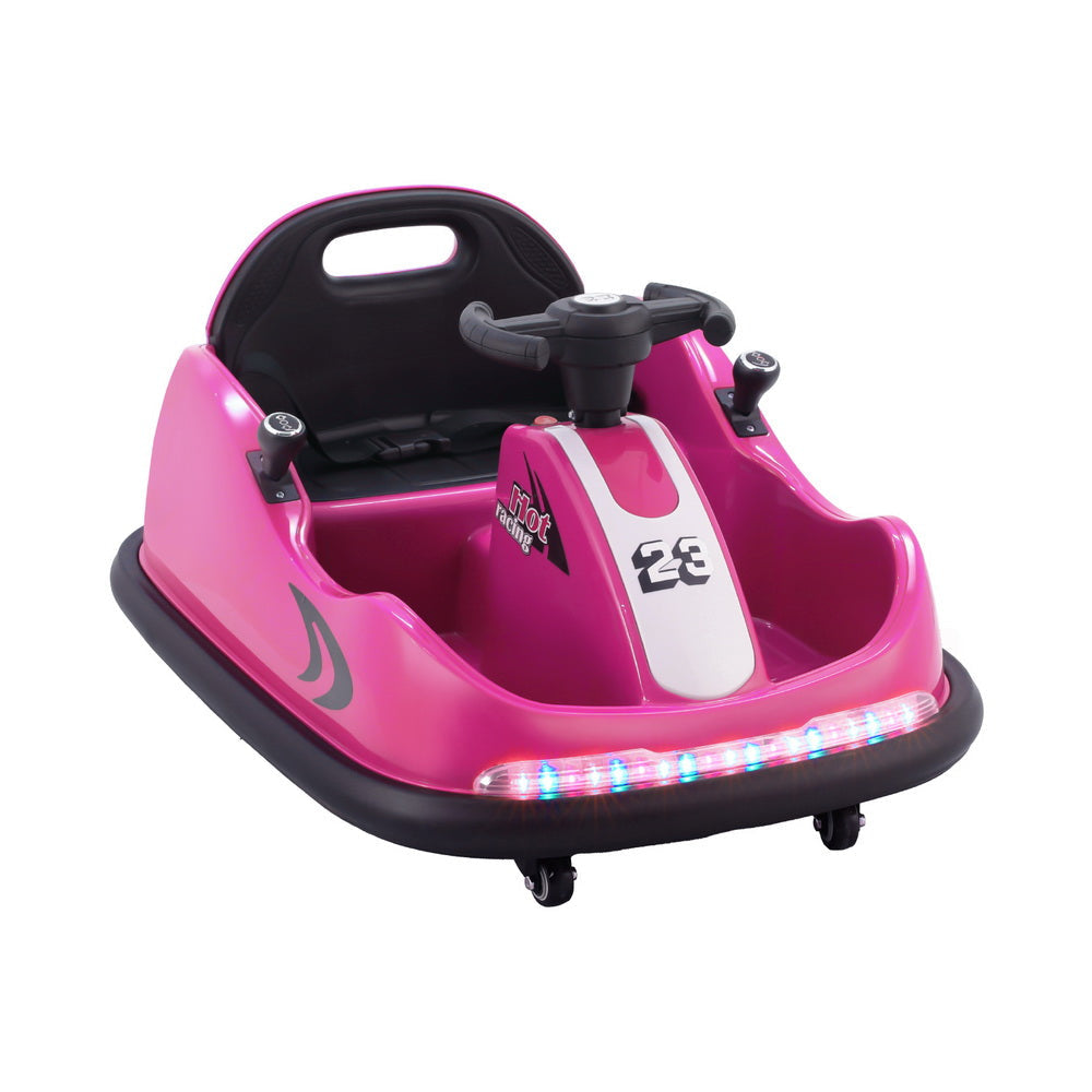 Kids Ride On Car Bumper Kart 6V Electric Toys Cars Remote Control Pink Fast shipping sale