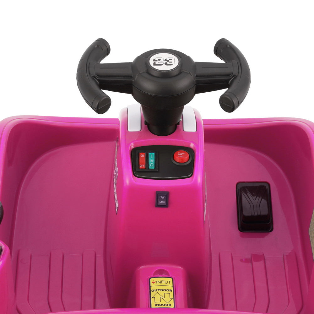 Kids Ride On Car Bumper Kart 6V Electric Toys Cars Remote Control Pink Fast shipping sale