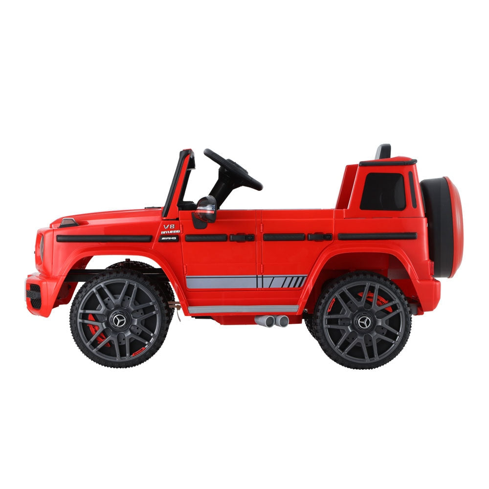 Kids Ride On Car Electric Mercedes-Benz Licensed Toys 12V Battery Red Cars AMG63 Fast shipping sale