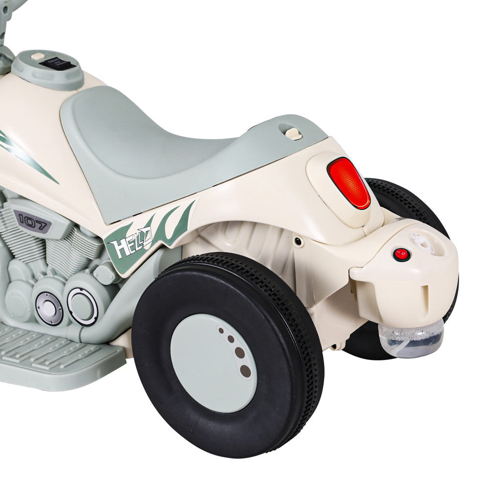 Kids Ride On Car Electric Motorcycle Motorbike with Bubble Maker Green Fast shipping sale