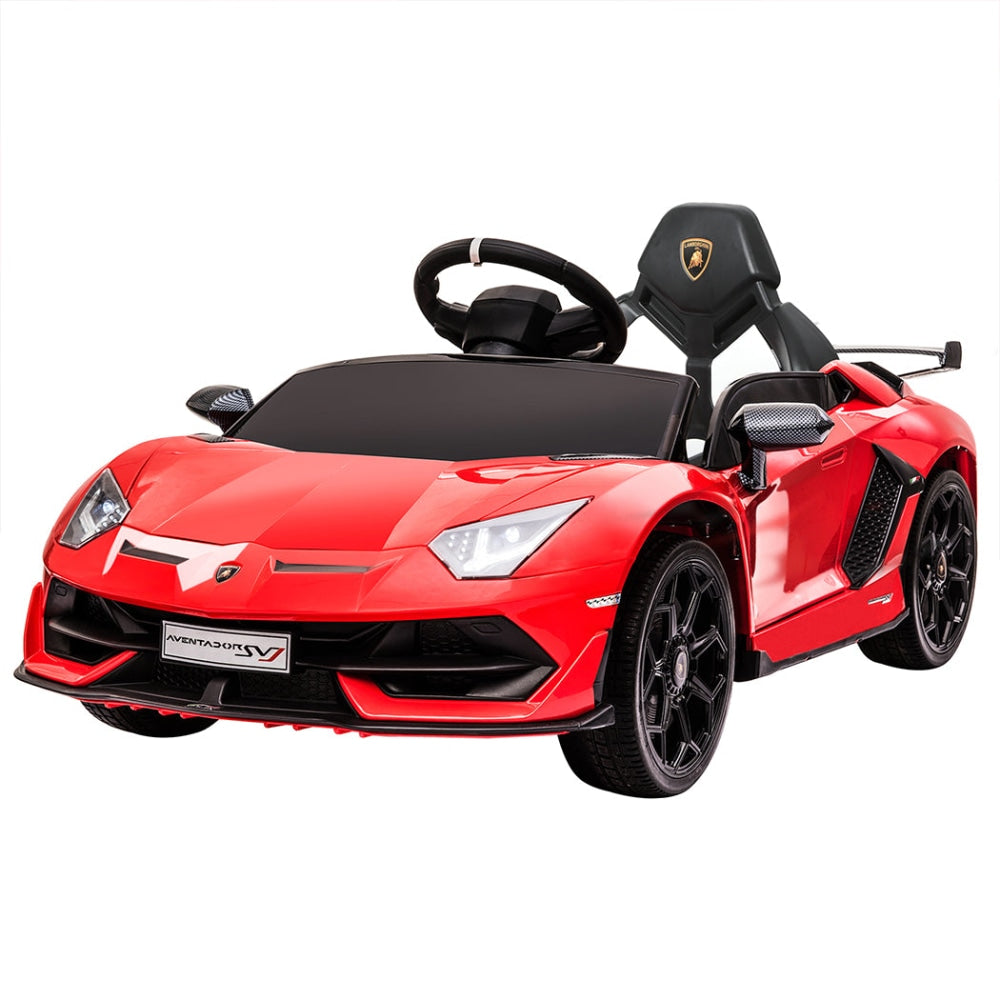 Kids Ride On Car Lamborghini SVJ Licensed Electric Dual Motor Toy Remote Control Fast shipping sale