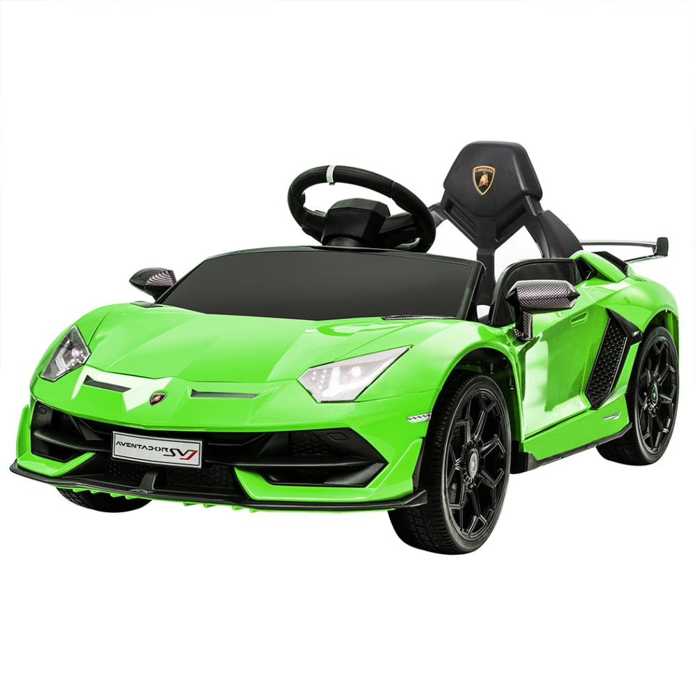 Kids Ride On Car Lamborghini SVJ Licensed Electric Dual Motor Toy Remote Control Fast shipping sale