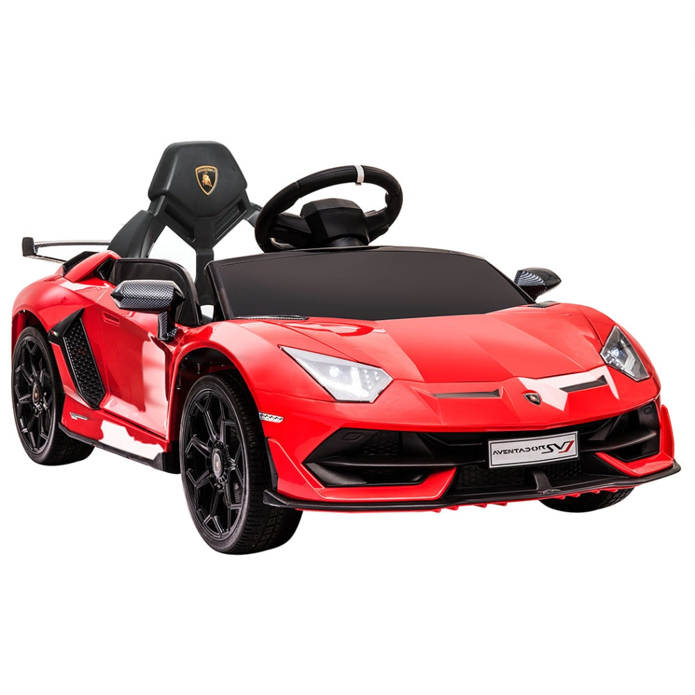 Kids Ride On Car Lamborghini SVJ Licensed Electric Dual Motor Toy Remote Control Fast shipping sale