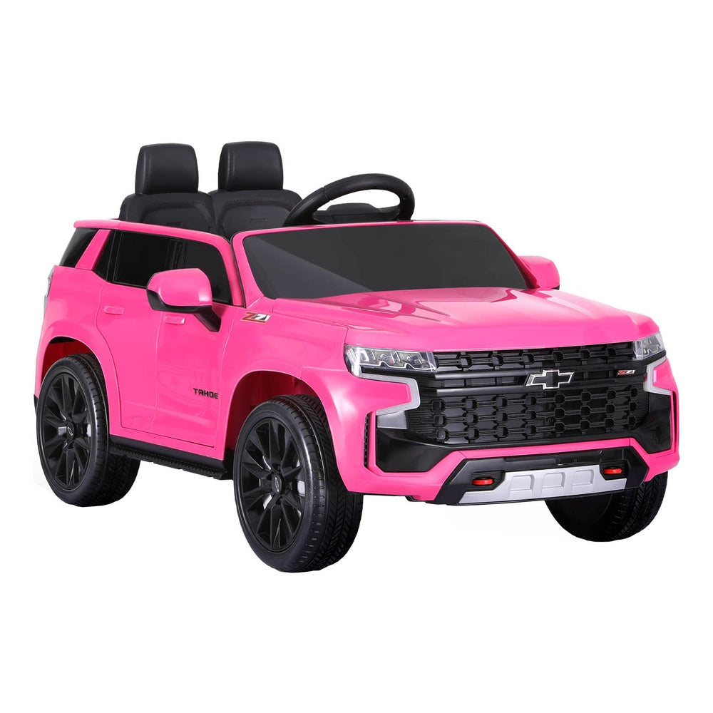 Kids Ride On Car Licensed Chevrolet Tahoe Electric Toys Horn Remote 12V Pink Fast shipping sale