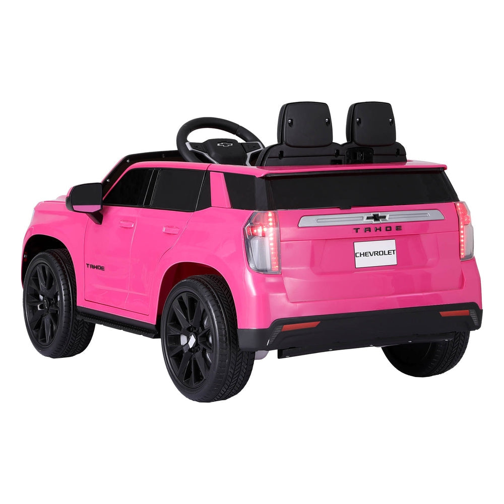 Kids Ride On Car Licensed Chevrolet Tahoe Electric Toys Horn Remote 12V Pink Fast shipping sale