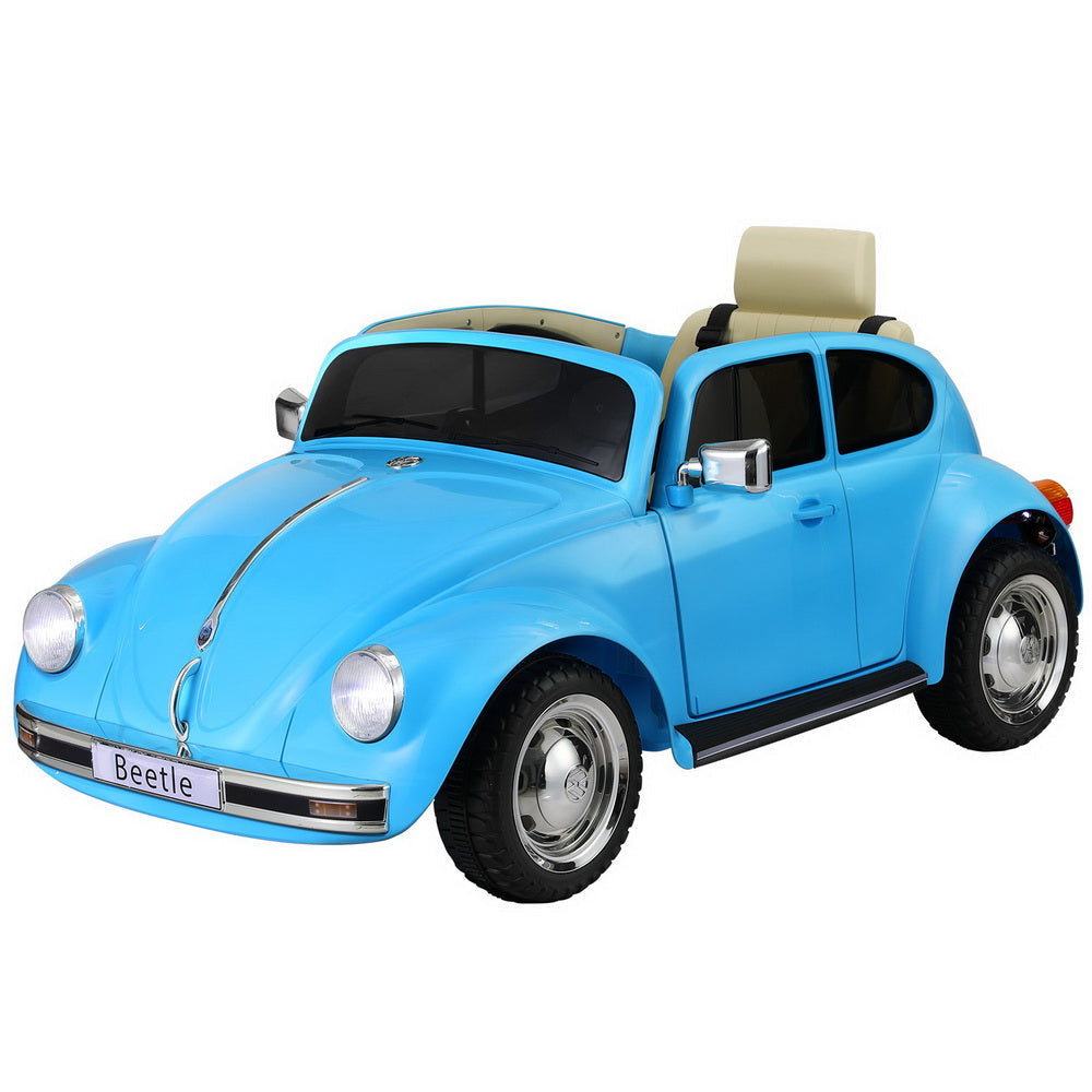 Kids Ride On Car Licensed Volkswagen Beetle Electric Toys Horn Remote 6V Blue Fast shipping sale