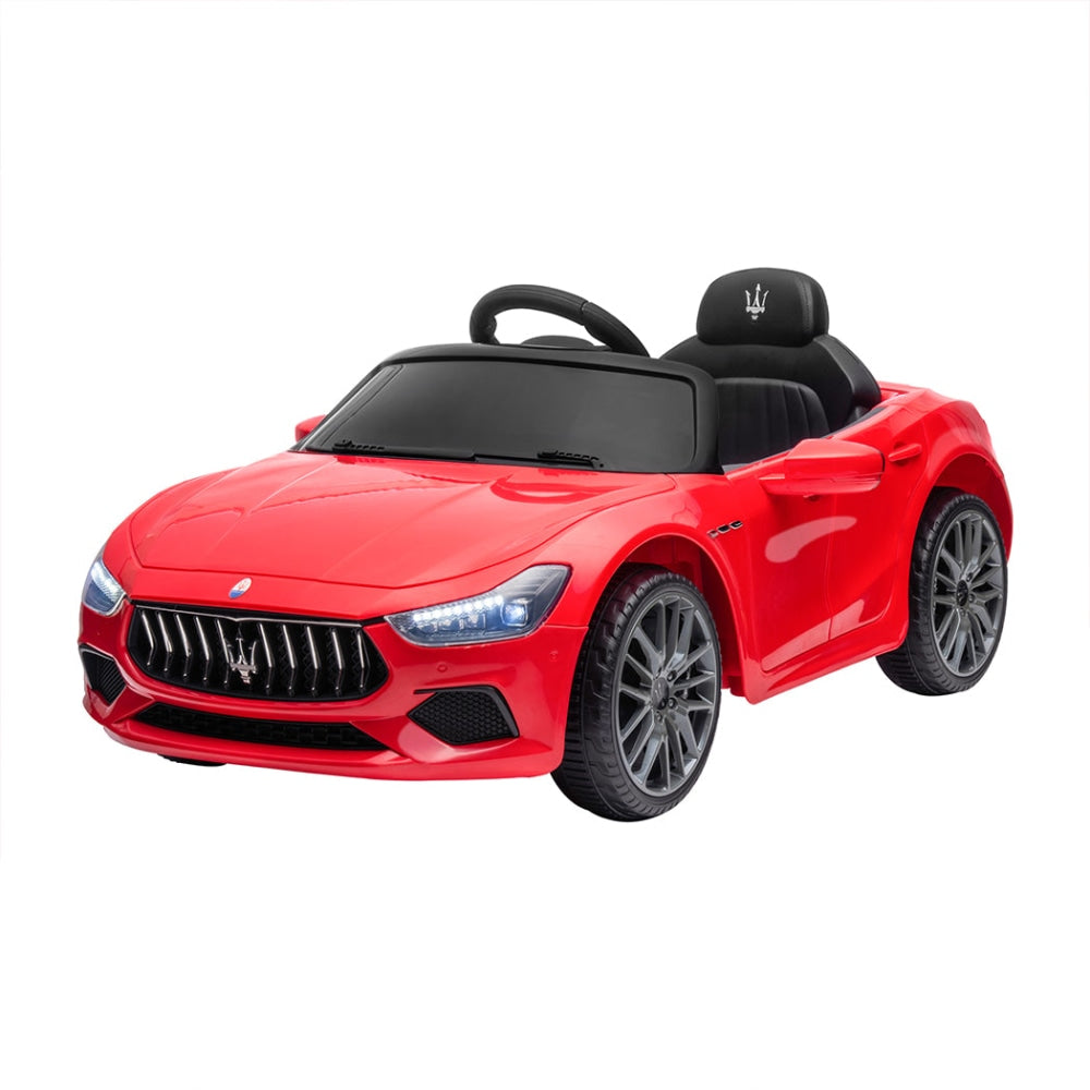 Kids Ride On Car Maserati Licensed Electric Dual Motor Toy Remote Control Red Fast shipping sale