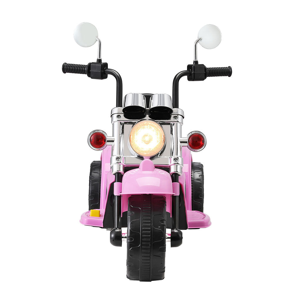 Kids Ride On Car Motorcycle Motorbike Electric Toys Horn Music 6V Pink Fast shipping sale