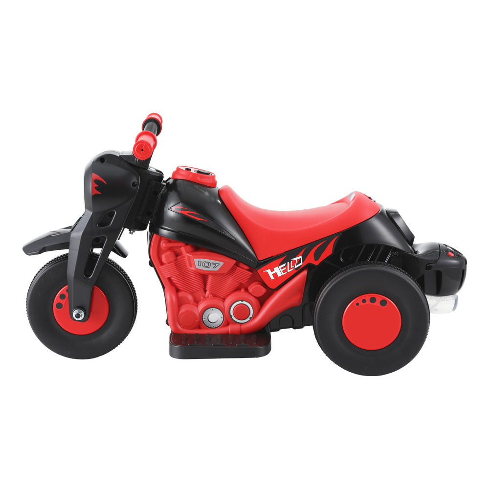 Kids Ride On Car Motorcycle Motorbike with Bubble Maker Electric Toy 6V Red Fast shipping sale