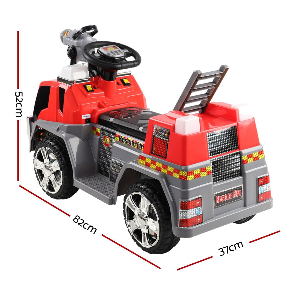 Kids Ride On Fire Truck Motorbike Motorcycle Car Red Grey Fast shipping sale
