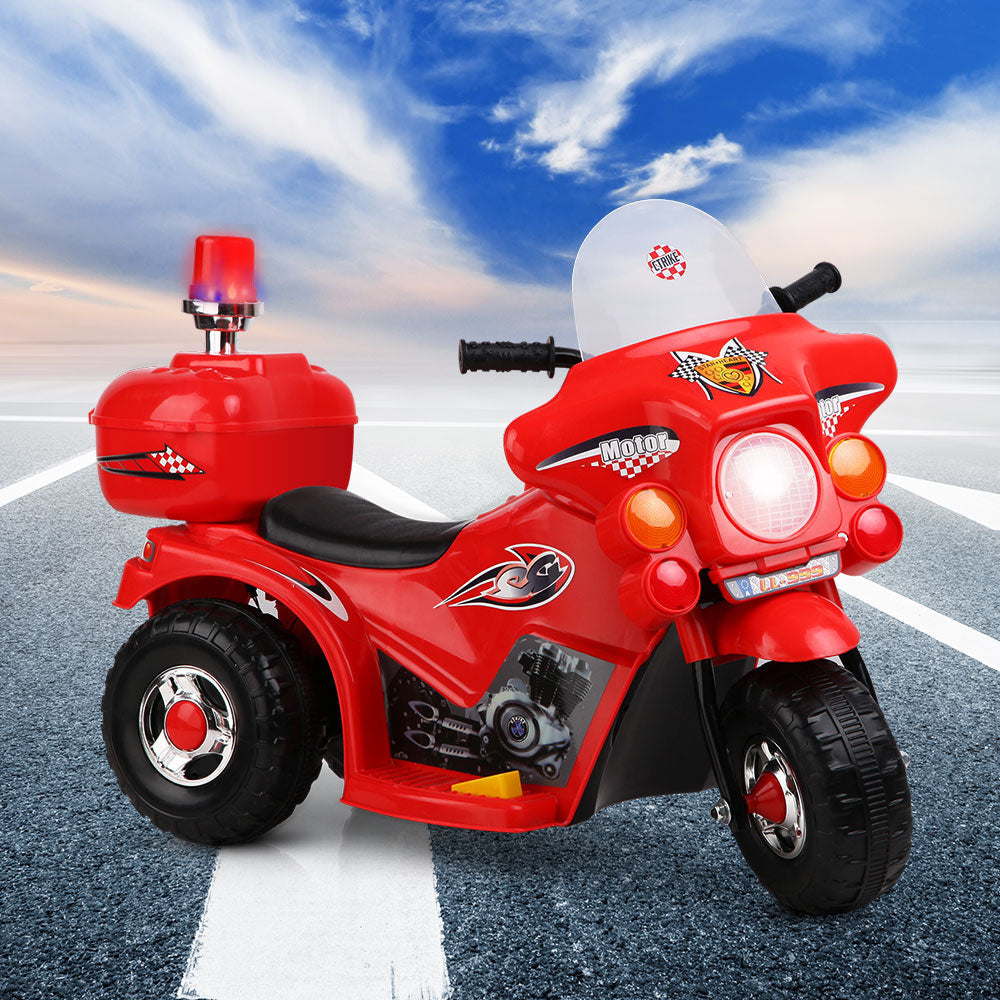 Kids Ride On Motorbike Motorcycle Car Red Fast shipping sale