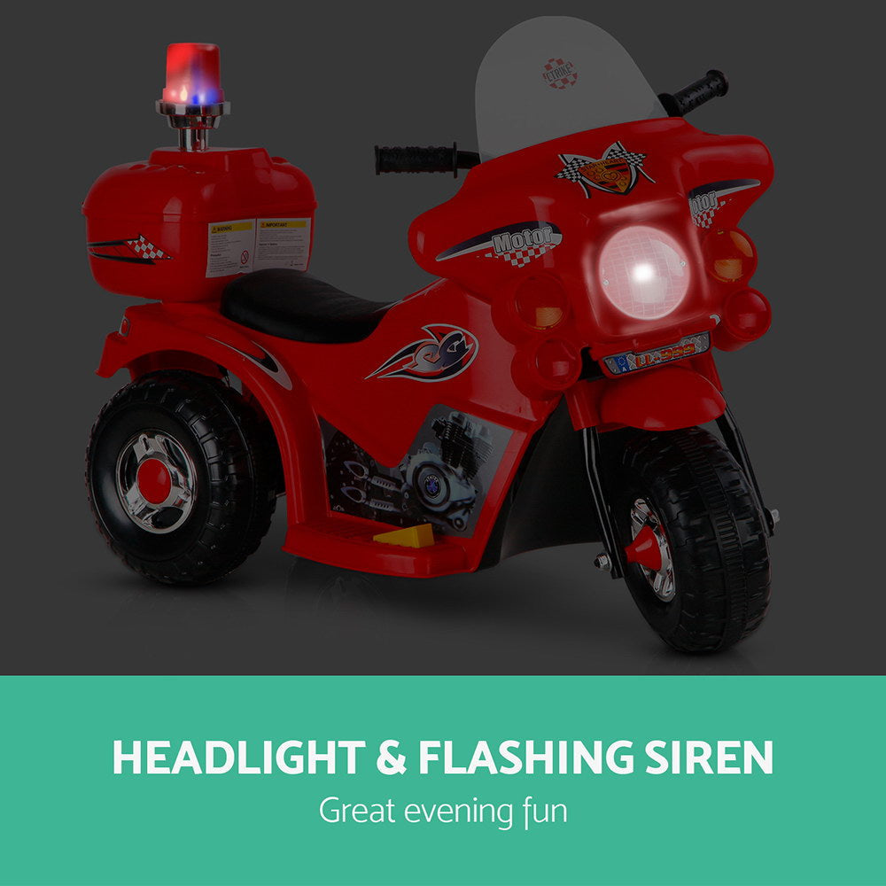 Kids Ride On Motorbike Motorcycle Car Red Fast shipping sale