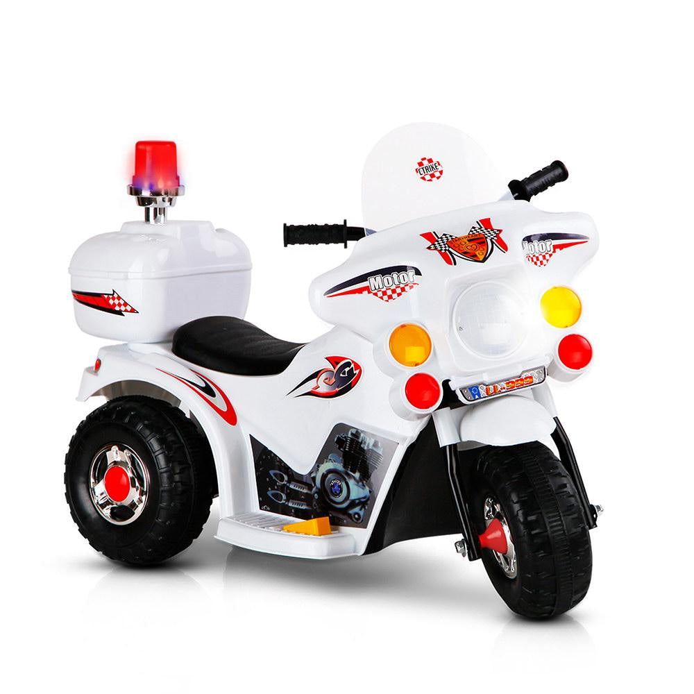 Kids Ride On Motorbike Motorcycle Car Toys White Fast shipping sale