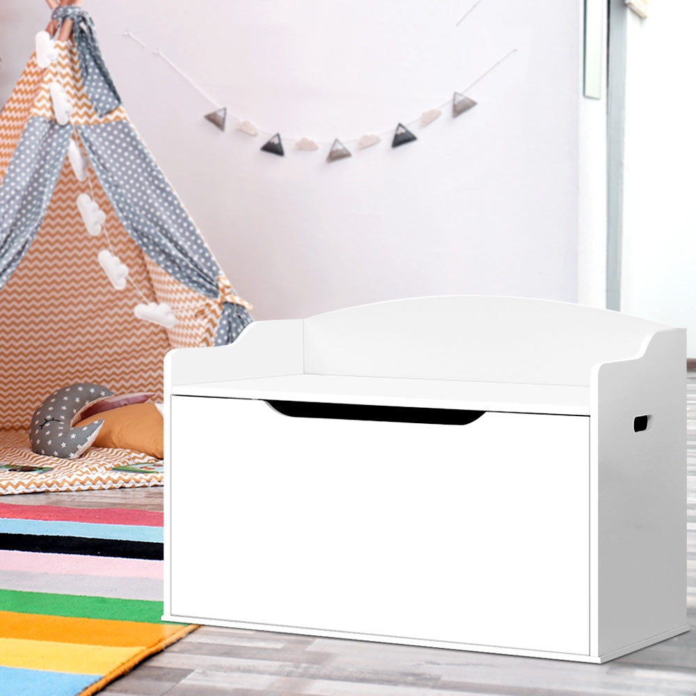 Kids Toy Chest Storage Bench Cabinet Organiser Blanket Children Clothes Furniture Fast shipping On sale
