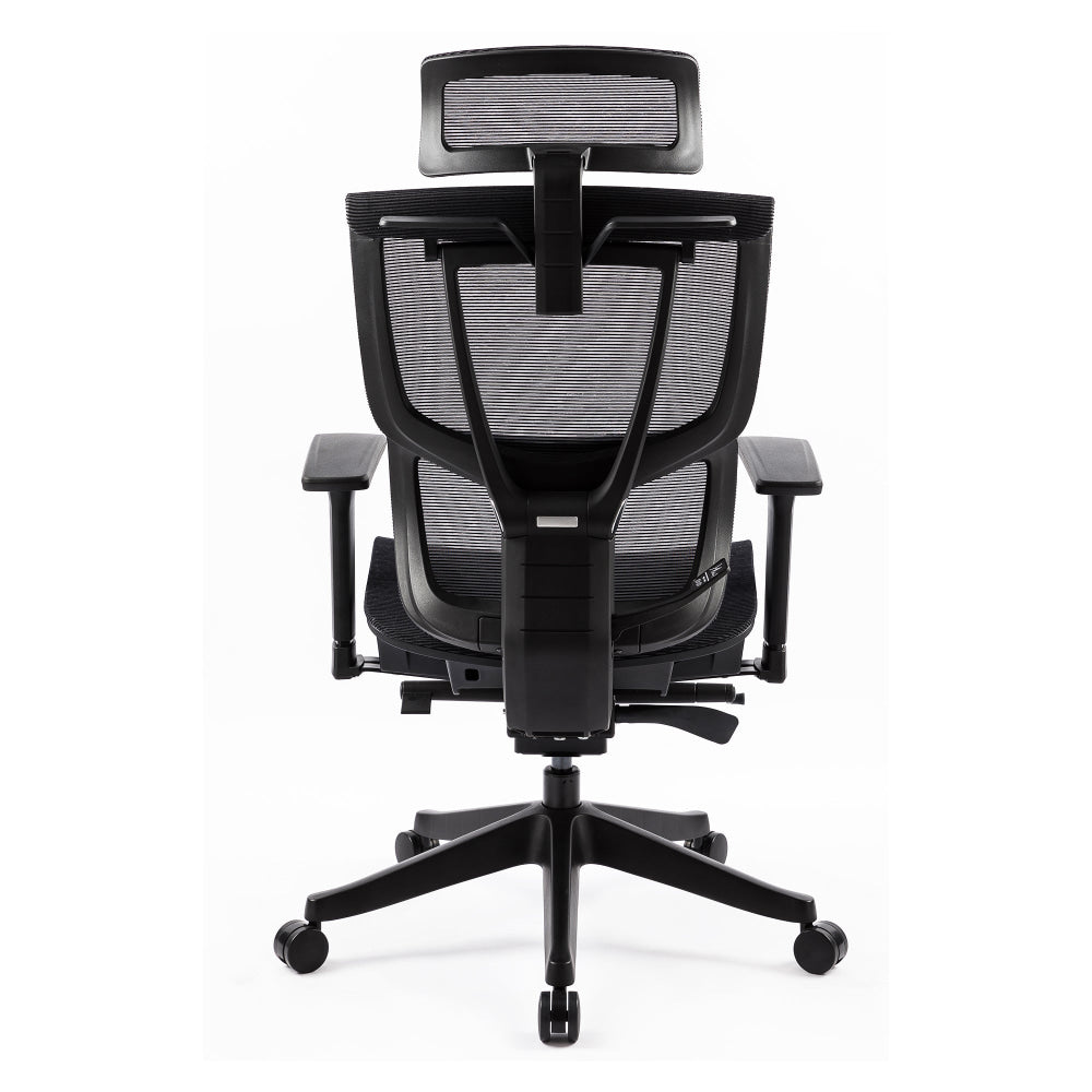 Kiran High Back Full Mesh Seat Adjustable Ergonomic Computer Working Office Chair Black Fast shipping On sale