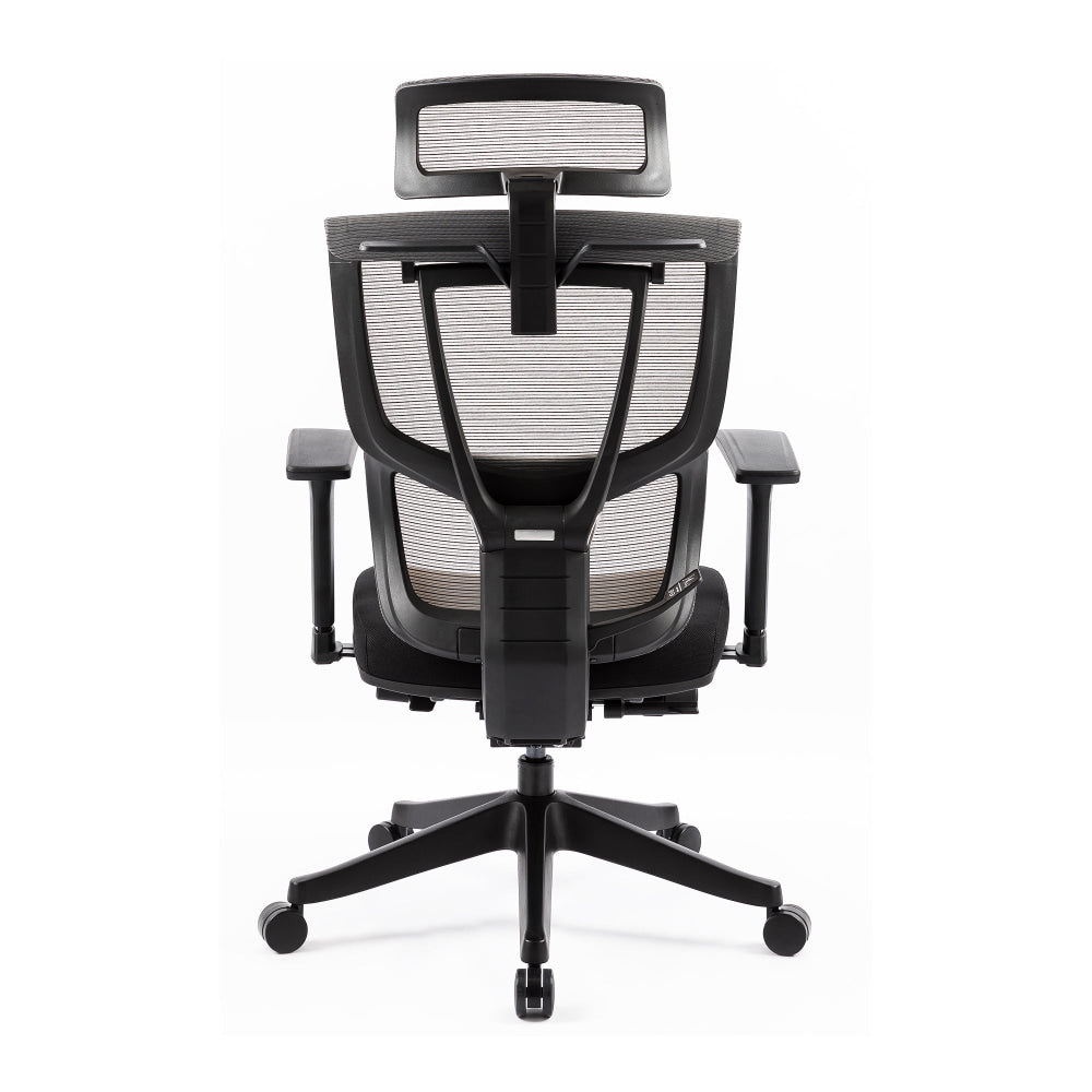 Kiran High Mesh Back Fabric Seat Full Adjustable Ergonomic Computer Office Working Chair Black Fast shipping On sale