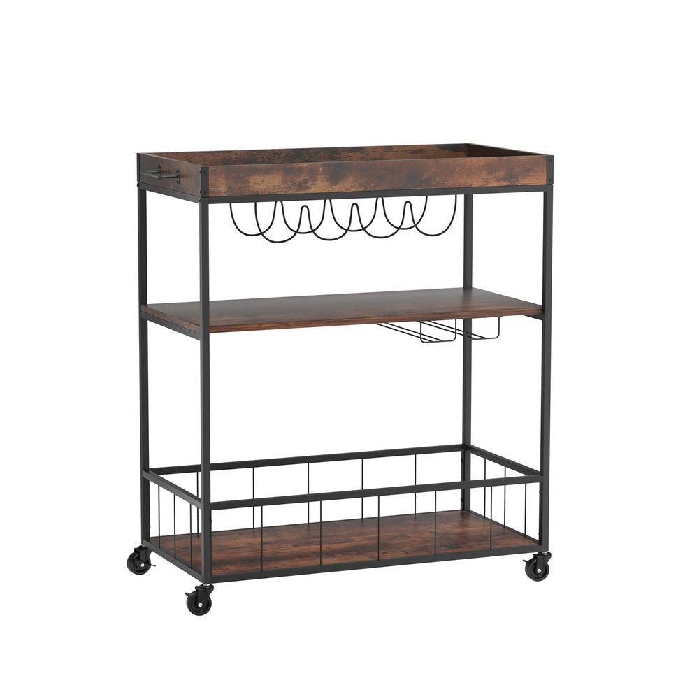 Kitchen Island Rolling Serving Cart Fast shipping On sale