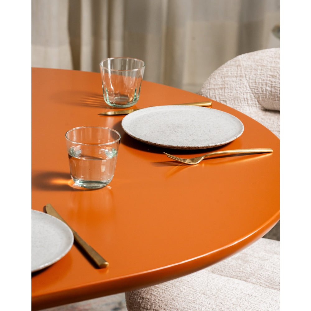 Kylen Modern Rectangular Wooden Kitchen Dining Table 200cm Citrus Fast shipping On sale