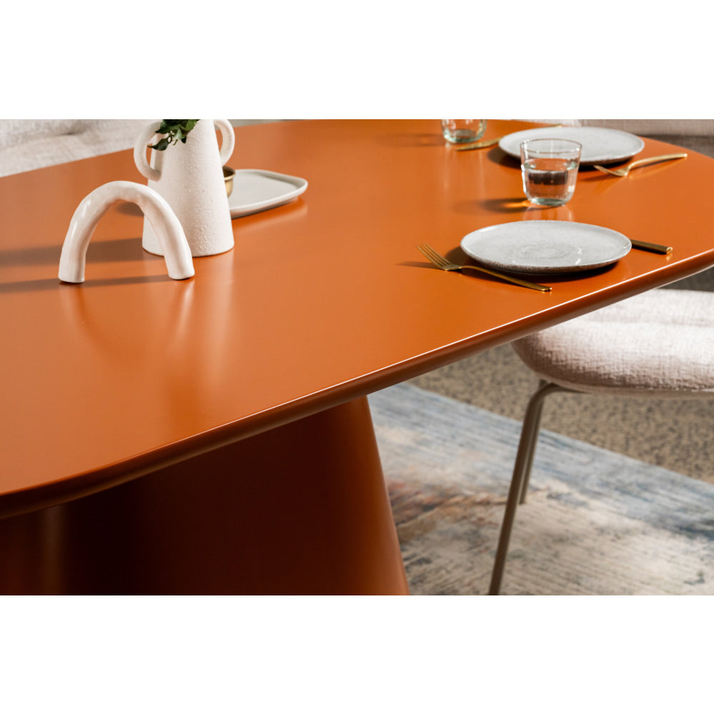 Kylen Modern Rectangular Wooden Kitchen Dining Table 200cm Citrus Fast shipping On sale