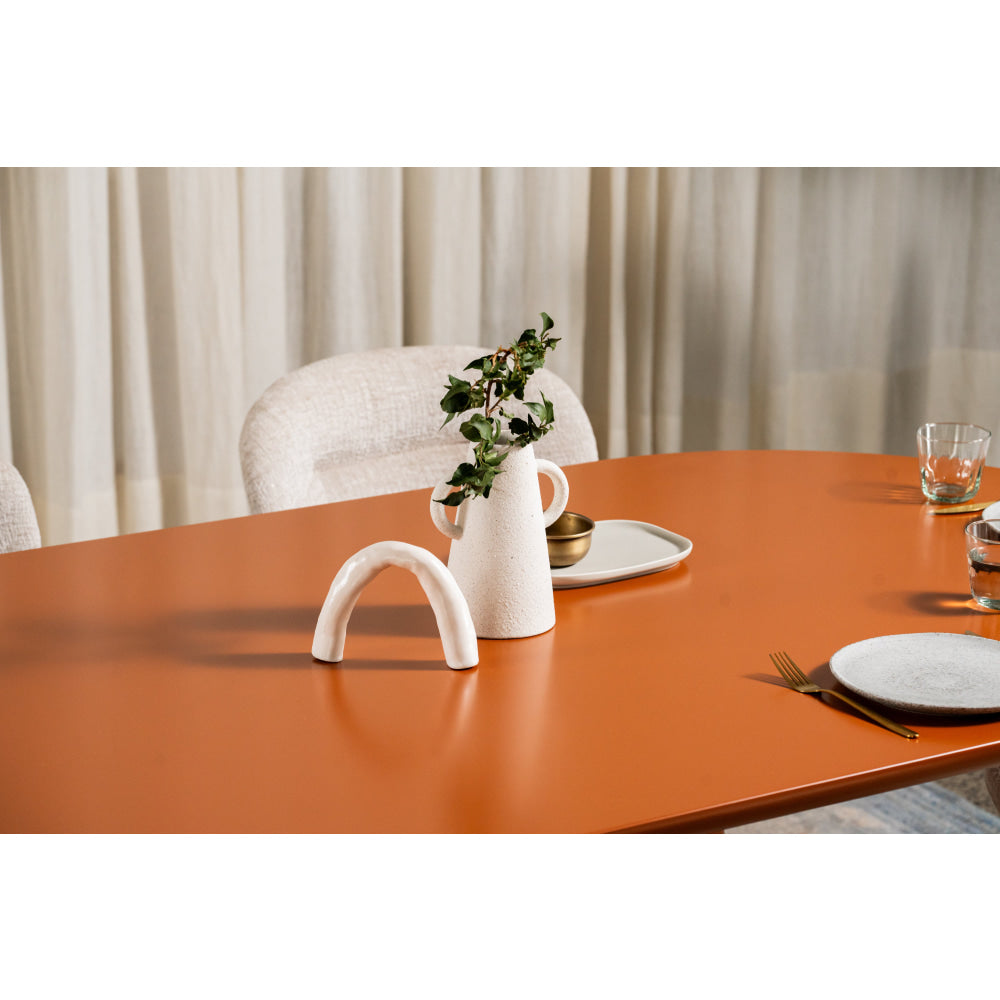 Kylen Modern Rectangular Wooden Kitchen Dining Table 200cm Citrus Fast shipping On sale