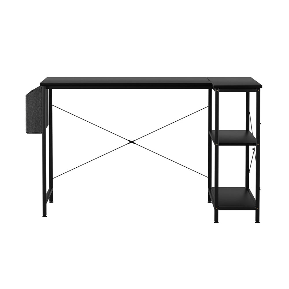 Momentous Living - L Shaped Computer Desk With Storage Rack And ...