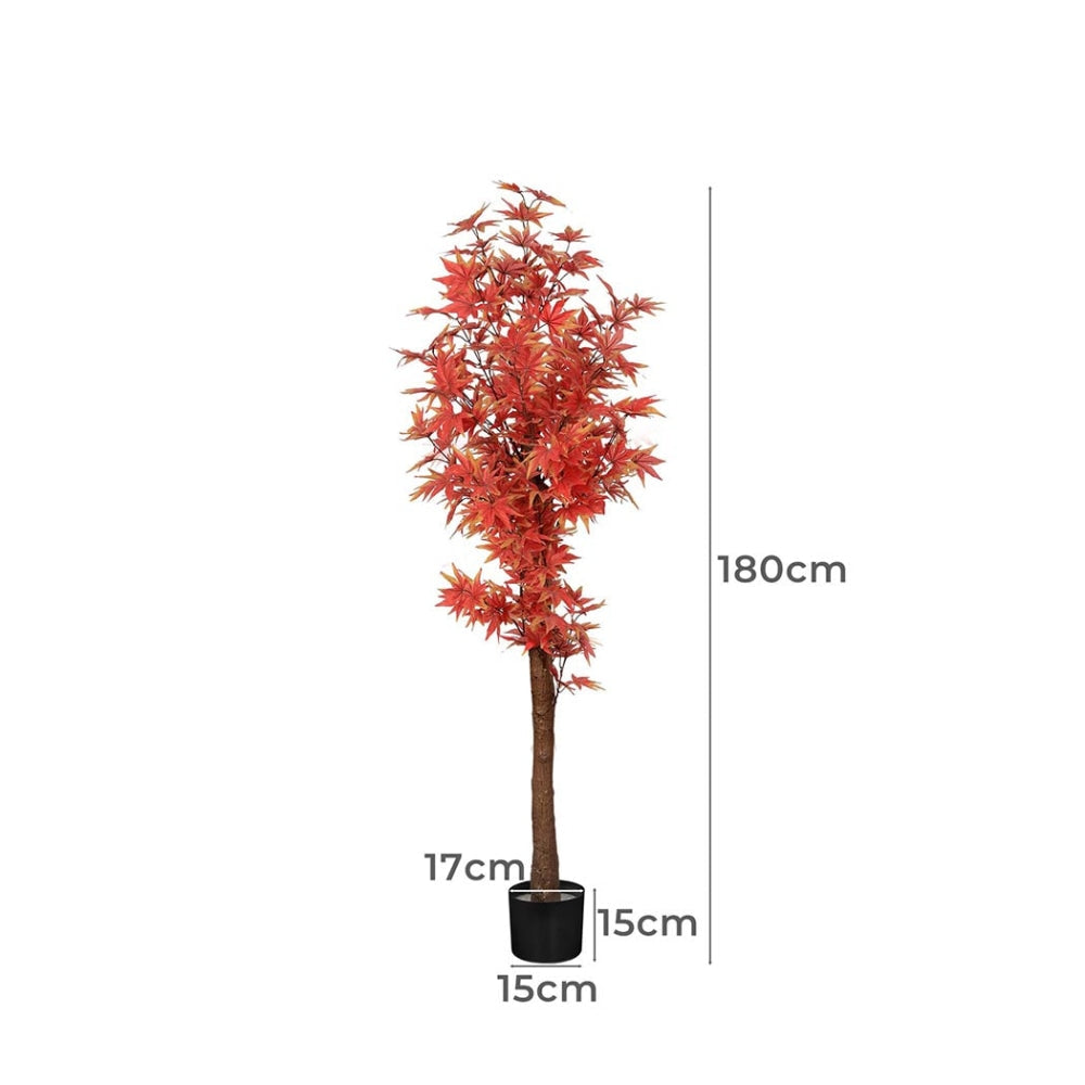Lambu Artificial Plants Tree Garden Indoor Outdoor Fake Home Decor Maple 180cm Plant Fast shipping On sale