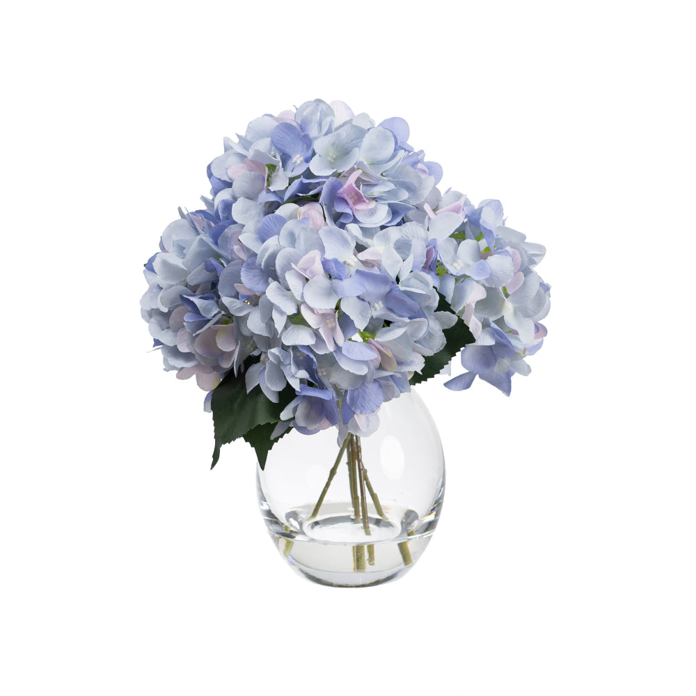 Lavender Hydrangea 27cm Artificial Faux Plant Flower Decorative Mixed Arrangement Fast shipping On sale